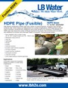 Fusible HDPE Pipe